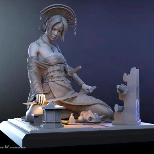 Scale resin figure model - scale,