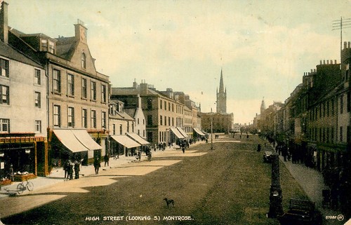 Montrose high street looking - montrose,