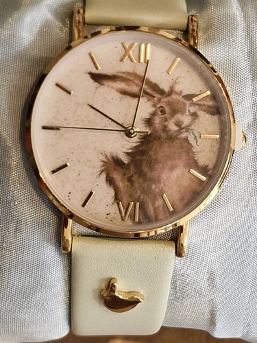 Wrendale wrist watch hare - wrist, "hare