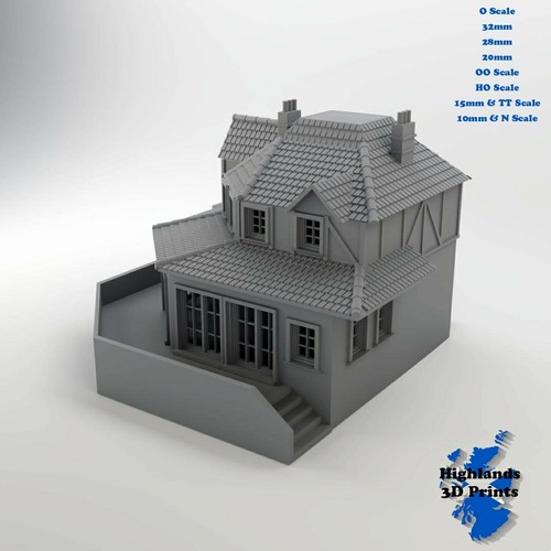 Villa ww2 building tabletop - ww2,