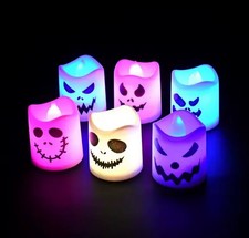 6pcs Halloween LED Ghost