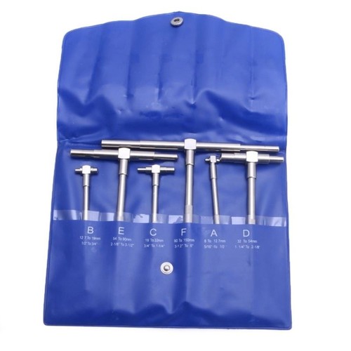 6pcs set 150mm - 8-150mm, telescopic