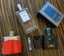 Empty aftershave bottles - 5,