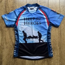 Rugby Shirt Help for Heroes Challenge Top Medium  - GB Union Jack
