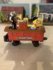 1989 Ertl Looney Tunes Sylvestor & Tweety On Caboose Train Car 
