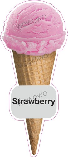 Ice cream van - , sticker