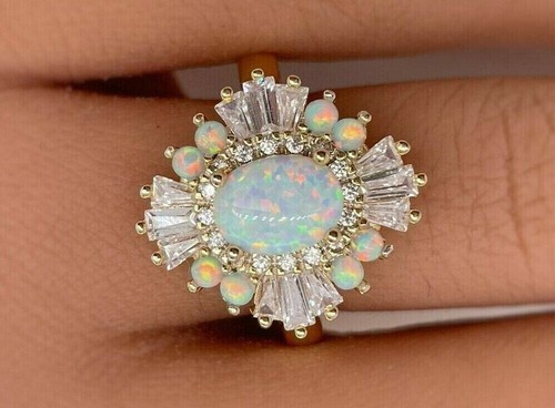 3ct oval cut - fire, diamond