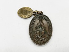 ANTIQUE  1896 NURSING ASSOCIATION OPENING MEDAL TOKEN AWARD NURSES BADGE