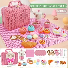 Kids Picnic Basket Toys Set