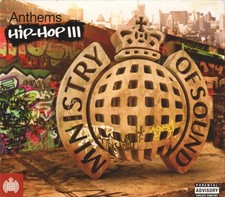 Various Artists Anthems Hip-Hop III CD set UK Ministry of Sound 2013 3 X Cd in