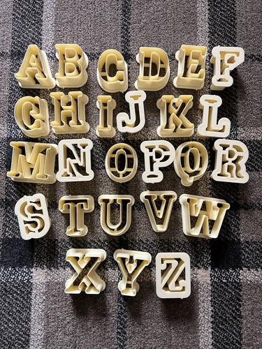 Pieces alphabet cookie - 26,