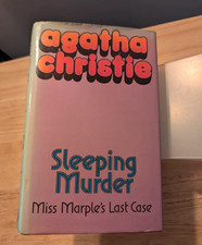 True First Edition 1976, Sleeping Murder, Agatha Christie. With unclipped DJ