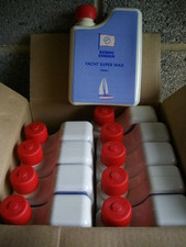 Keroc Ensign Yacht Boat Ship Canal Super Wax 10 x 500ML New old stock.