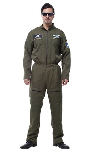 Mens 80s pilot costume - 80s,