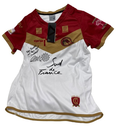 Nwt catalans dragons signed - catalans,