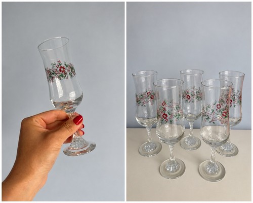 Vintage floral champagne - vintage,