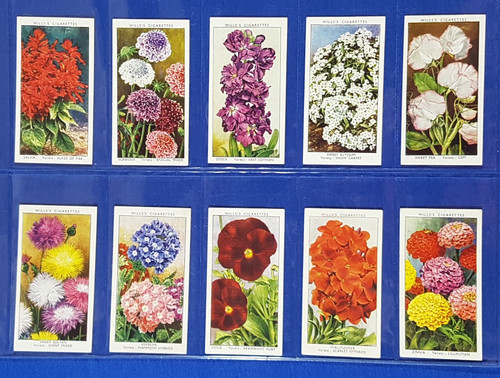 Will cigarette cards garden - cigarette,