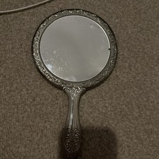 Vintage Silver Plated Floral