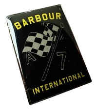 BARBOUR GENUINE PIN BADGE   X