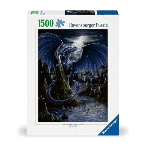 Puzzle 1500pcs black - 1500pcs, dragon
