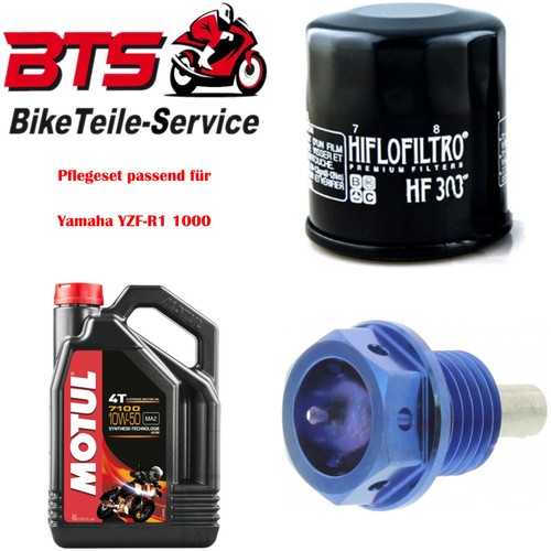 Set oil filter - 4l, drain
