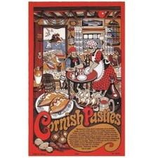 Cornish Pasties Tea Towel