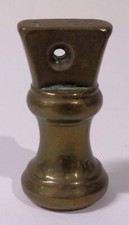 Tiny 1 oz ounce brass butchers