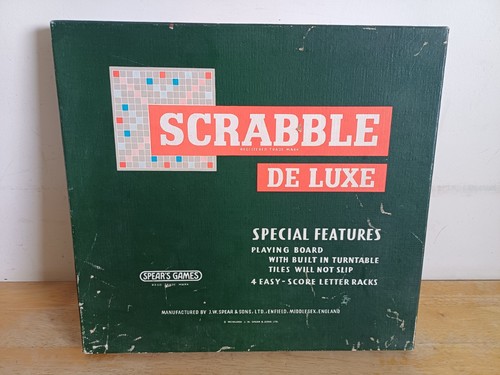 Scrabble luxe 1973 vintage - de,