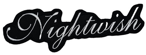 Nightwish white logo - nightwish,
