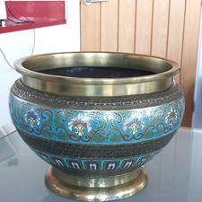 ANTIQUE JAPANESE LARGE BRASS &