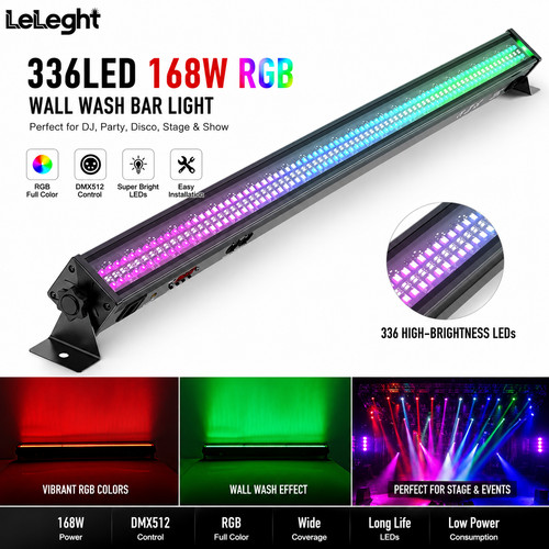 336led 168w rgb wall - 336led,