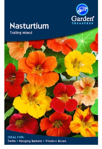 Nasturtium trailing mixed 21 - -,