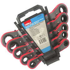 Hilka Offset Ratchet Wrench Spanner Set 5 Metric Ratchet Ring Spanner Wrenches