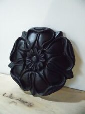 Decorative Wall Moulding Tudor Rose  Colour Black