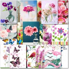 Doodlecards Pack of 20 Mixed Notecards Notelets Note Cards Blank Inside Message