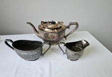 Antique Silver Plated Tea Set