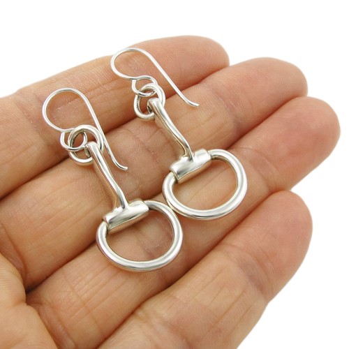 Horsebit snaffle earrings 925 - horsebit,