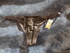 Aerie black/mesh stripe