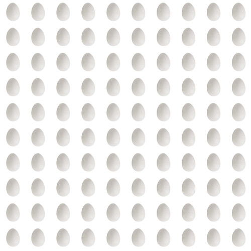 Simulated pigeon eggs plastic - simulated,