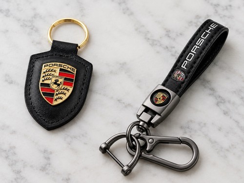 Porsche keyring gift set - keyring,