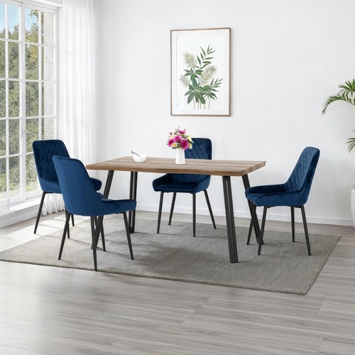 Quebec wave edge dining set - edge,