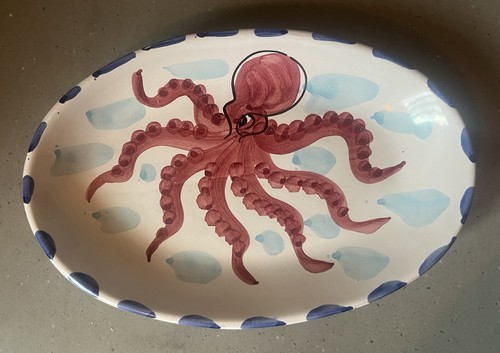 Vietri pottery italy - italy, octopus