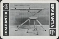Playing Cards Single Card Old Vintage  BRABANTIA Stool IRONING BOARD Advertising