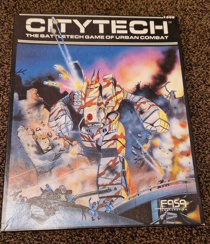 Battletech citytech 1986 rpg - battletech:,