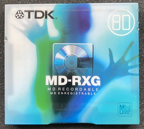 New tdk rxg recordable - md-rxg, 80