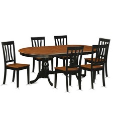 7  Pc  Dining  room  set-Dining  Table  with  6  Dining  Chairs