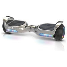 Zinc Megastar 240W Hoverboard - Chrome