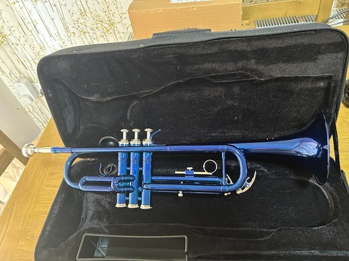 Eastar blue trumpet with - bb,