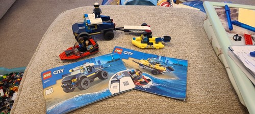 Lego city elite police boat - city:,