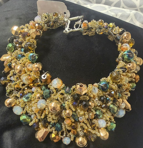 Gold tone multicoloured - tone,